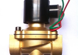 2W Brass Series 2-Way Direct Acting Solenoid Valve Normally Closed