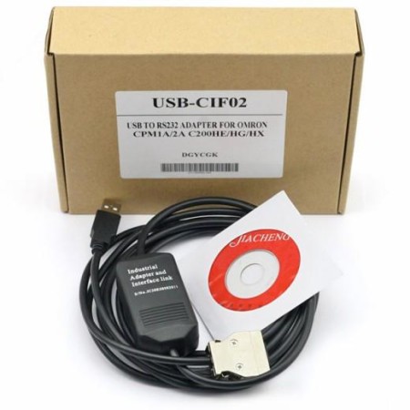 USB-CIF02 PLC Cable For Omron PLC