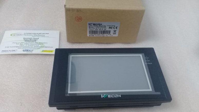 Wecon 4.3 inch Ultra-thin HMI:LEVI2043E