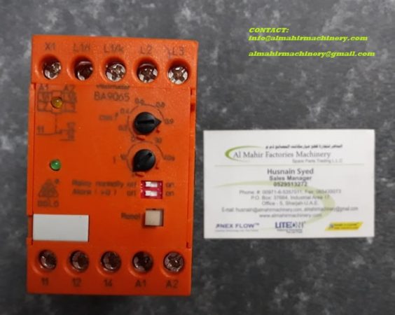 DOLD SAFETY SWITCH BA9065.20 380-440V AC 3PH 10A