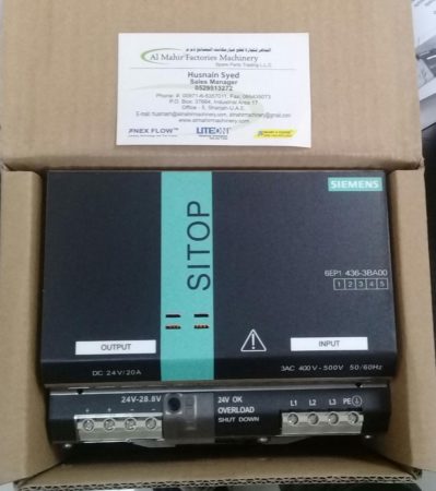 6EP1 436-3BA00  SIEMENS  SITOP POWER SUPPLY