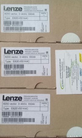 E82EV551K4C 0.55KW LENZE FREQUENCY DRIVE