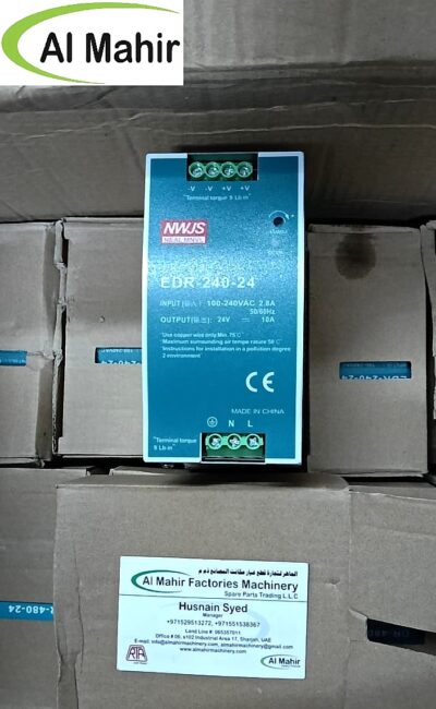 NWJS EDR-240-24 Power Supply - al mahir factories machinery spare parts trading llc